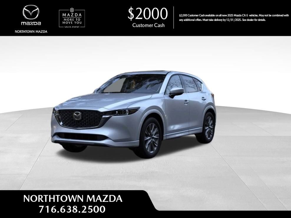 New 2025 MAZDA CX-5 AWD 2.5 S w/ Premium Plus Pkg
