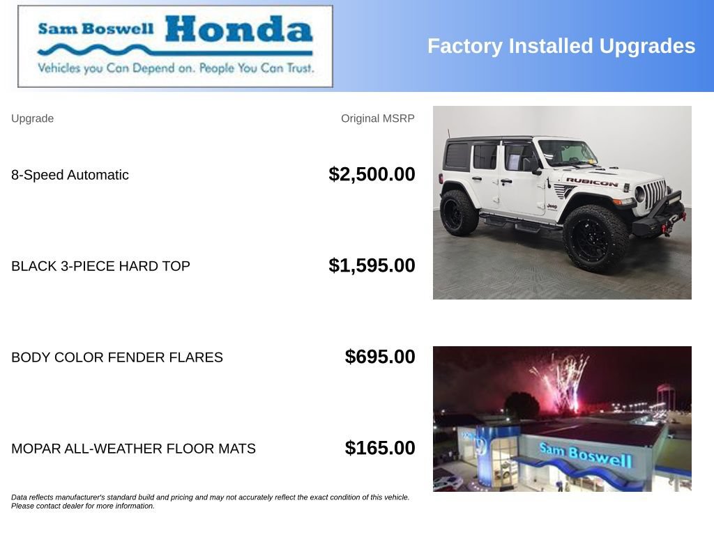 Used 2021 Jeep Wrangler Unlimited Rubicon AWD/4WD image 4