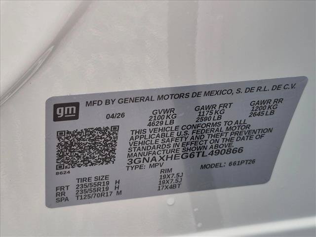 New 2026 Chevrolet Equinox LT w/ Safety and Technology Package FWD image 17