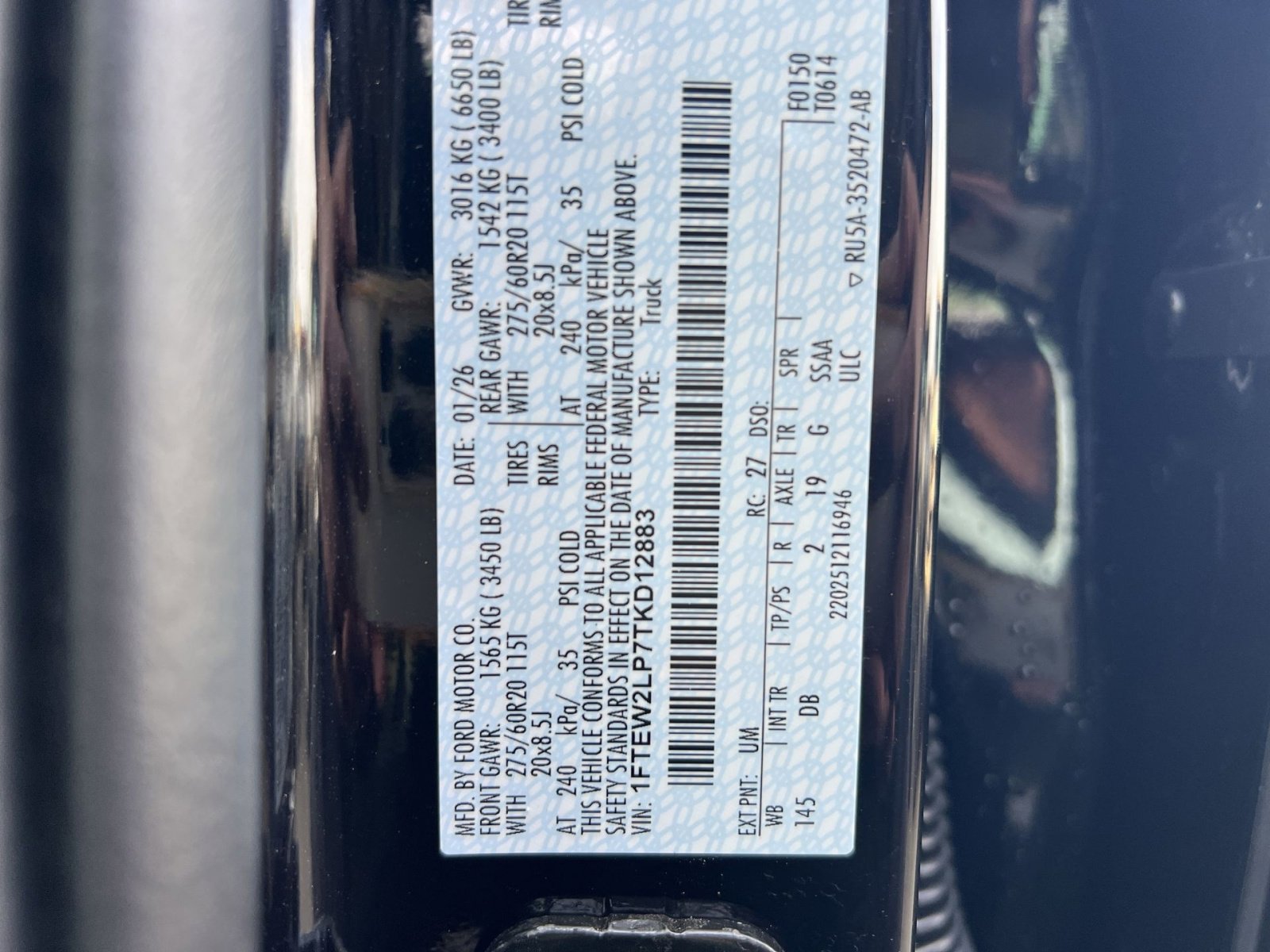 New 2026 Ford F150 STX w/ Equipment Group 200A image 27