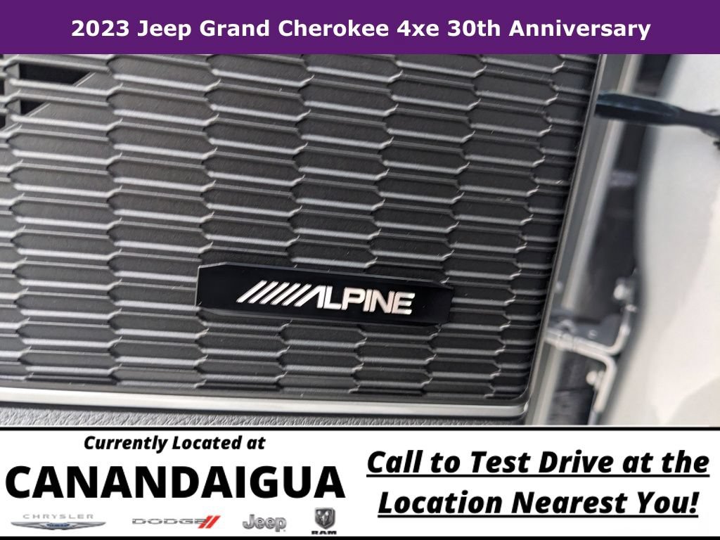 New 2023 Jeep Grand Cherokee 30th Anniversary AWD/4WD image 14