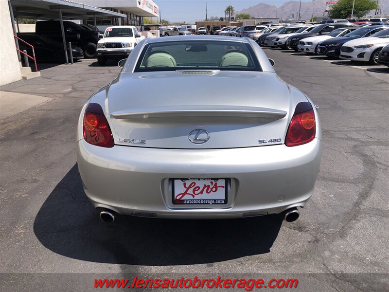Used 2002 Lexus SC 430 Convertible RWD image 9