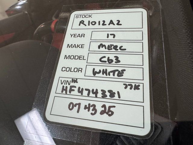 Used 2017 Mercedes-Benz C 63 AMG S image 28