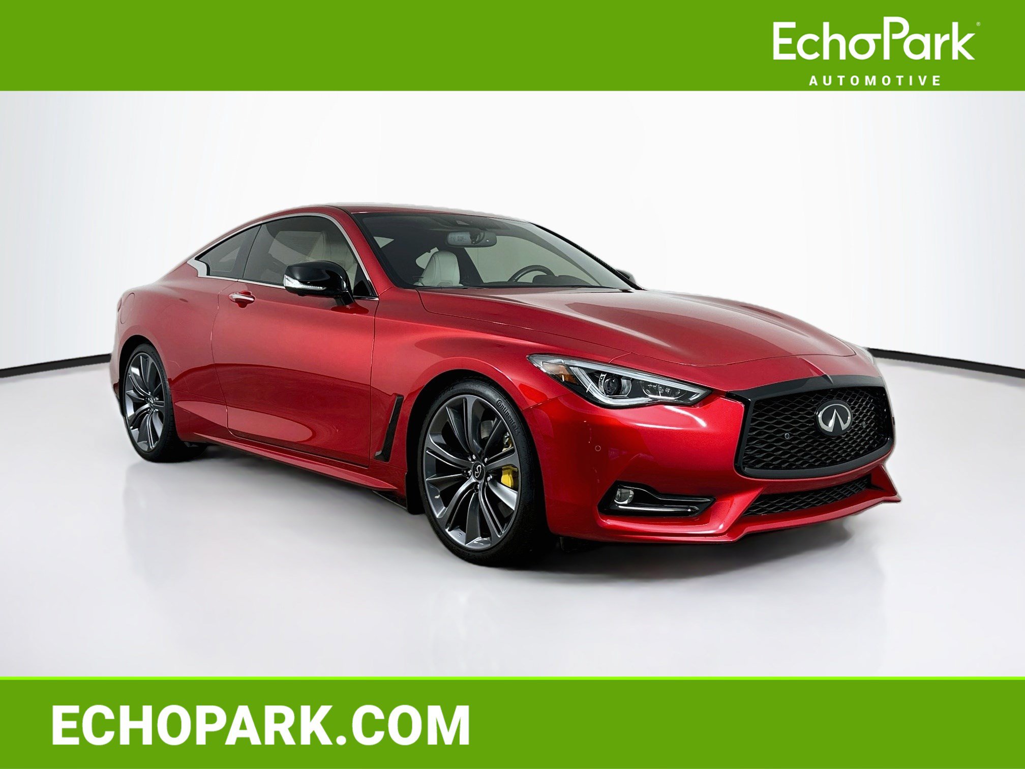 Used 2022 INFINITI Q60 Red Sport 400 w/ Cargo Package RWD image 1