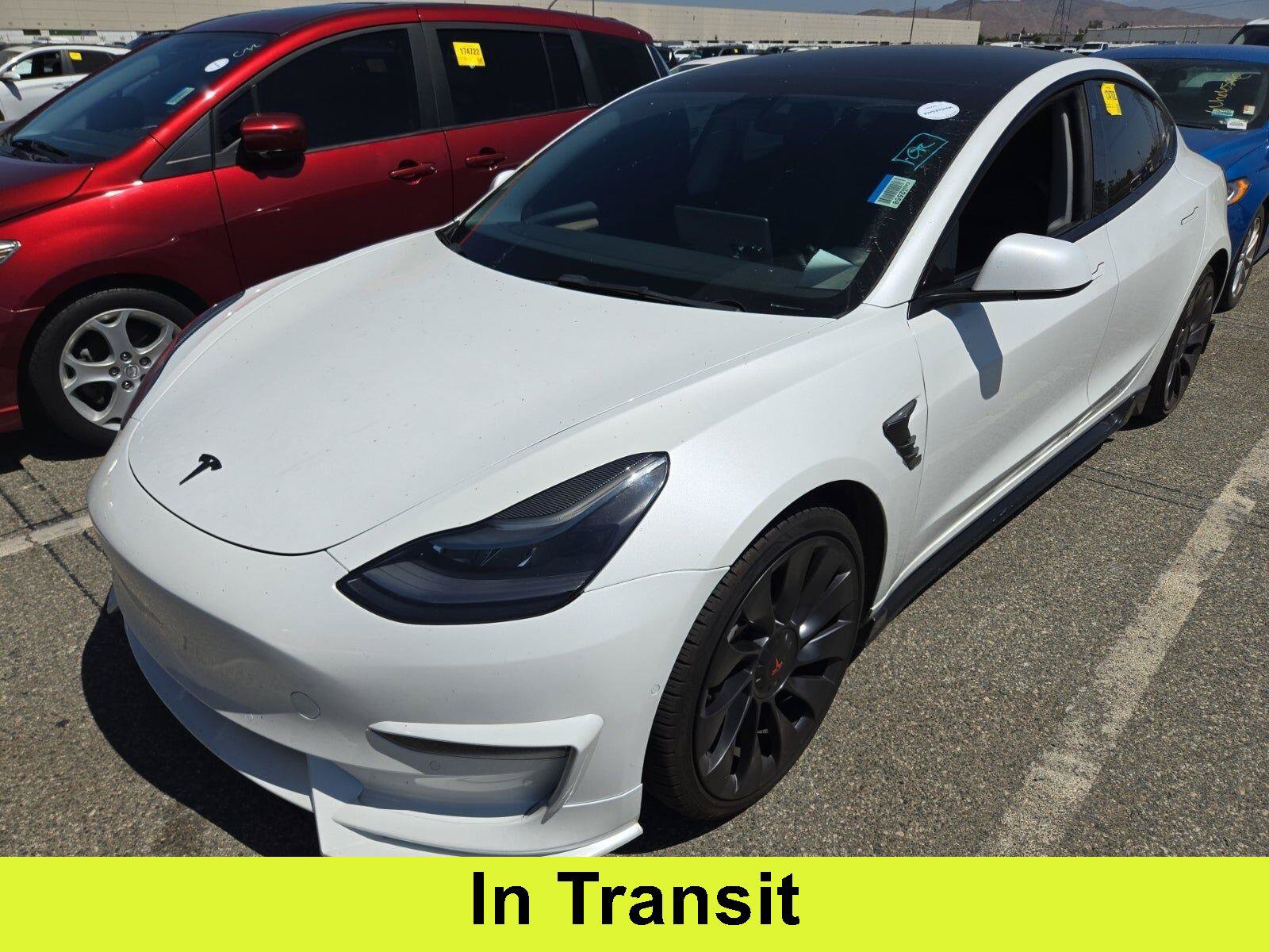 Used 2021 Tesla Model 3 Performance AWD/4WD image 1