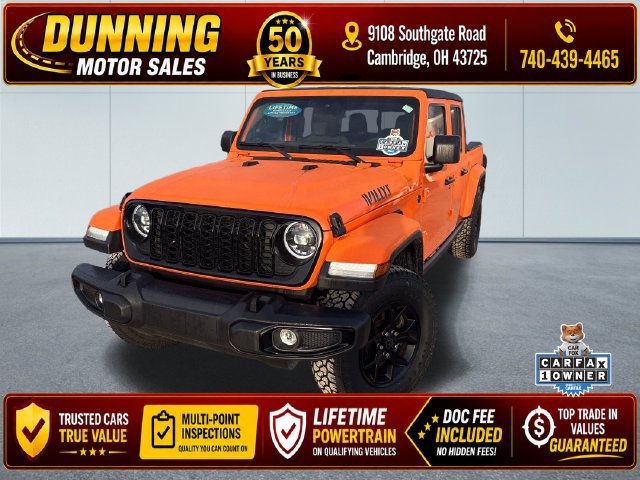 Used 2025 Jeep Gladiator Sport AWD/4WD 360° Tour
