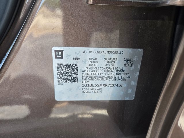 Used 2019 Chevrolet Cruze LT w/ Convenience Package image 26