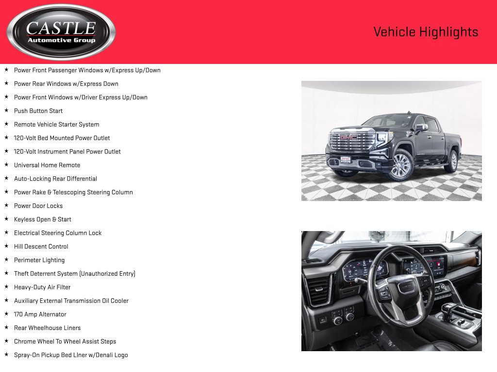 Used 2022 GMC Sierra 1500 Denali AWD/4WD image 16