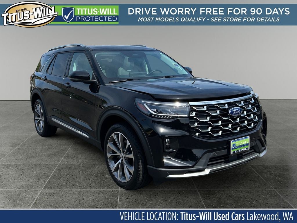 Used 2025 Ford Explorer Platinum w/ Ultimate Package AWD/4WD image 1