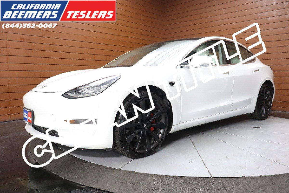 Used 2020 Tesla Model 3 Performance image 1