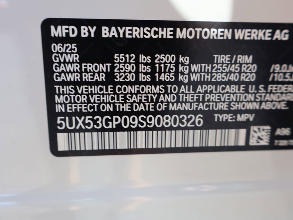 New 2025 BMW X3 xDrive30i w/ Premium Package image 43
