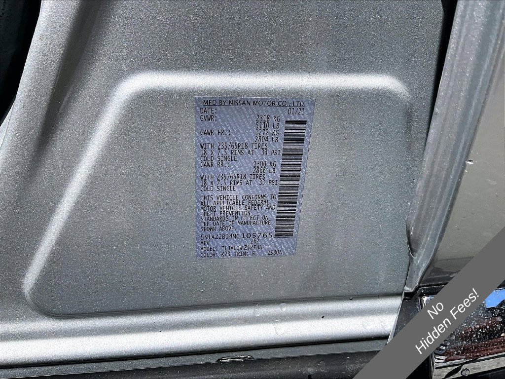 Used 2021 Nissan Murano SV FWD image 25