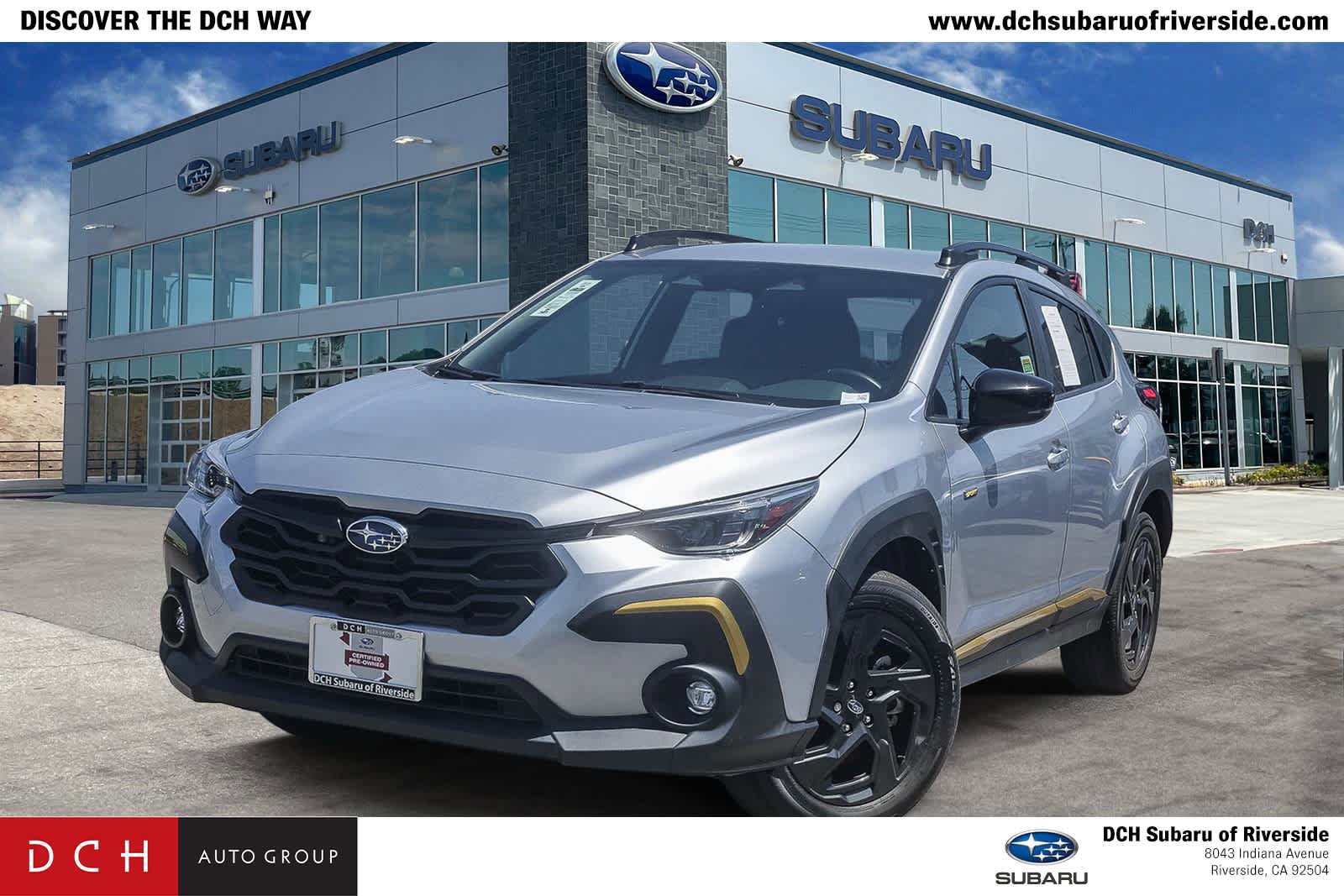 Certified 2024 Subaru Crosstrek 2.5i Sport w/ Crosstrek Mirror Package AWD/4WD image 1