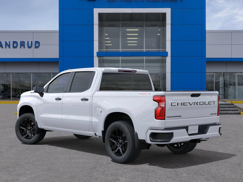 New 2026 Chevrolet Silverado 1500 Custom w/ LPO, Dark Essentials Package AWD/4WD image 3