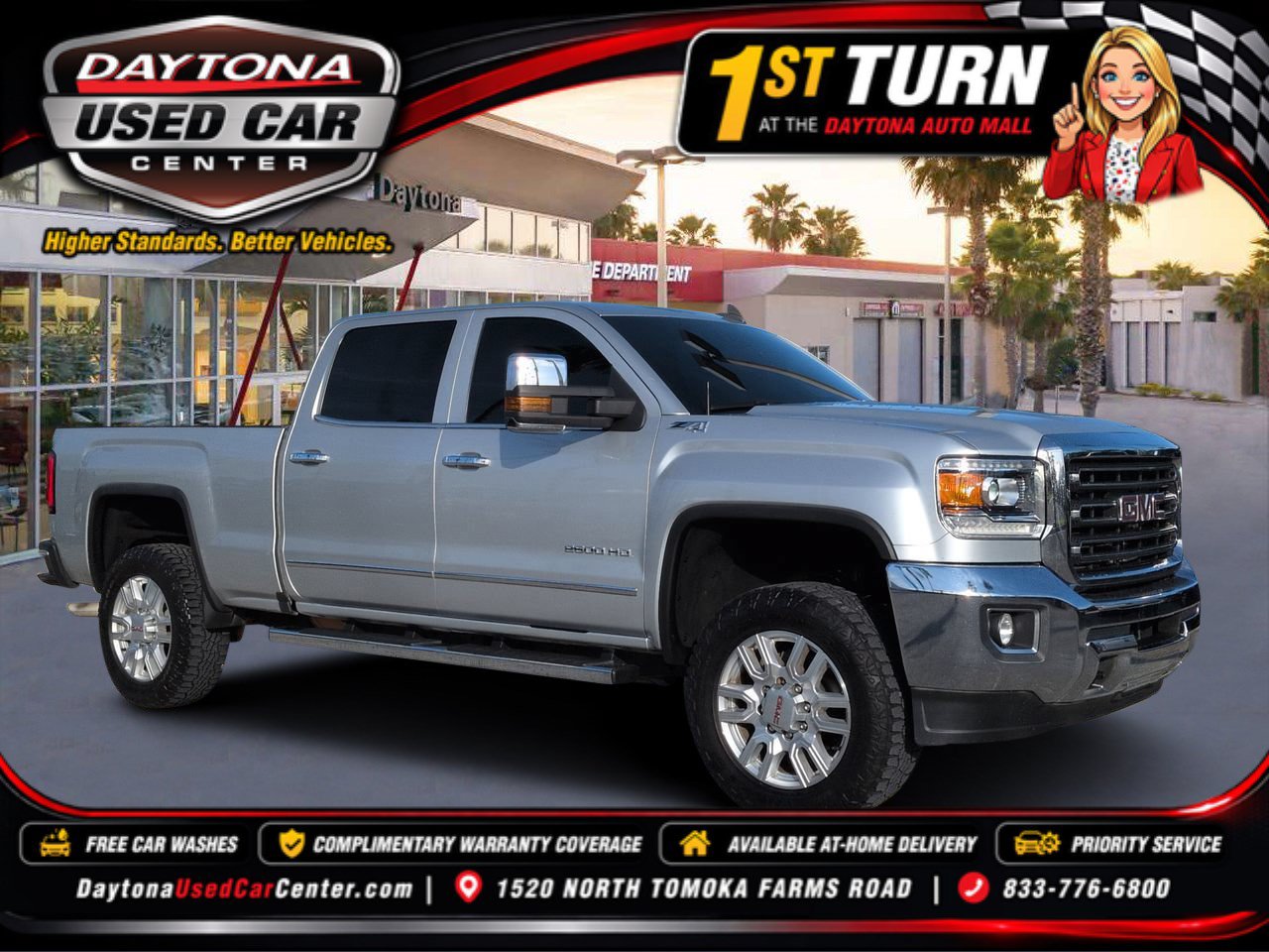 Used 2017 GMC Sierra 2500 SLT w/ Suspension Package, Off-Road