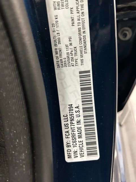 Used 2023 RAM 1500 Limited w/ Body Color Bumper Group image 55