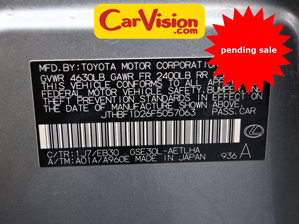 Used 2015 Lexus IS 250 image 44