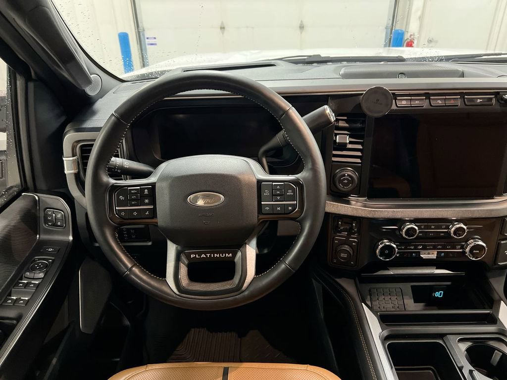 Used 2024 Ford F350 Platinum w/ Snow Plow Prep Package AWD/4WD image 11