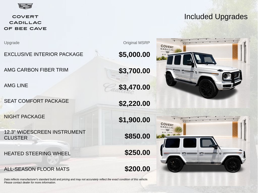 Used 2020 Mercedes-Benz G 550 w/ Exclusive Interior Package image 8