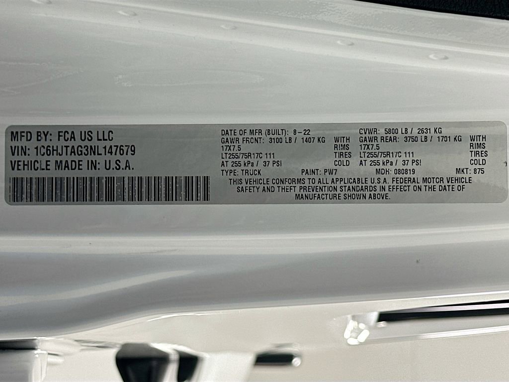 Used 2022 Jeep Gladiator Willys AWD/4WD image 32