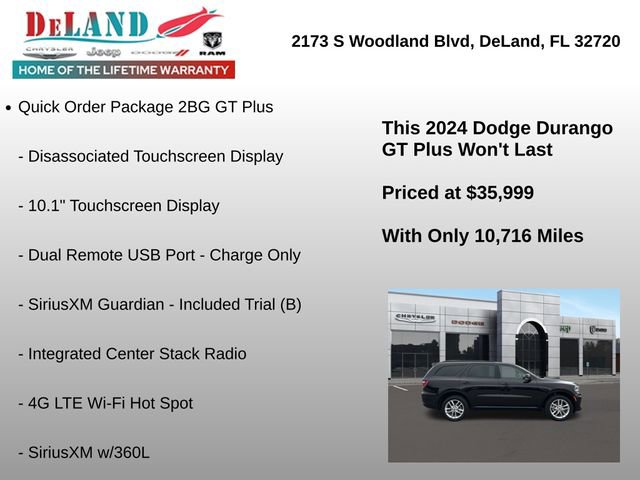 Used 2024 Dodge Durango GT AWD/4WD image 30