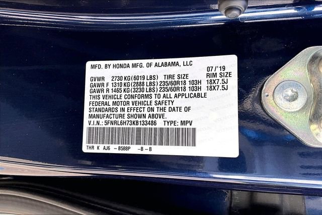 Used 2019 Honda Odyssey EX-L image 16