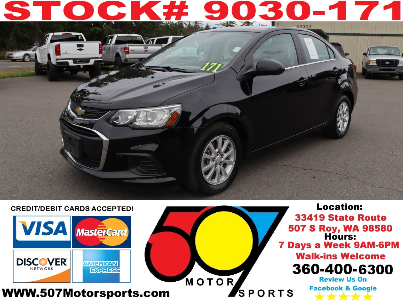 Used 2017 Chevrolet Sonic LT