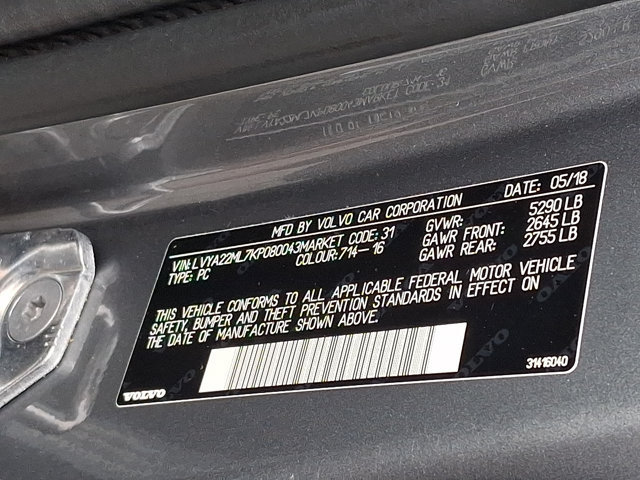 Used 2019 Volvo S90 T6 Inscription w/ Advanced Package AWD/4WD image 25