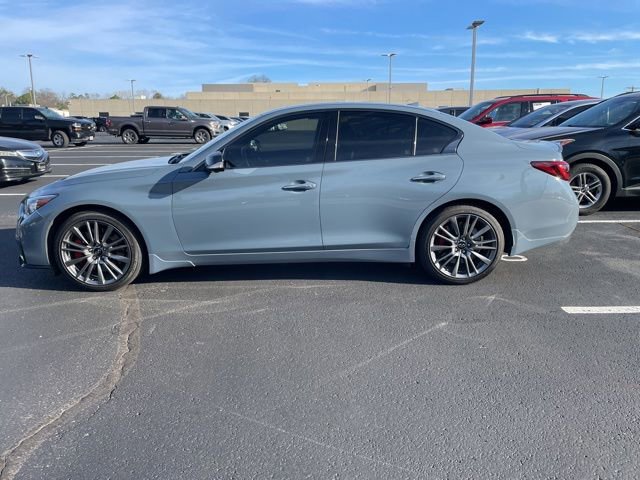 Used 2021 INFINITI Q50 Red Sport 400 w/ Carbon Fiber Package image 3