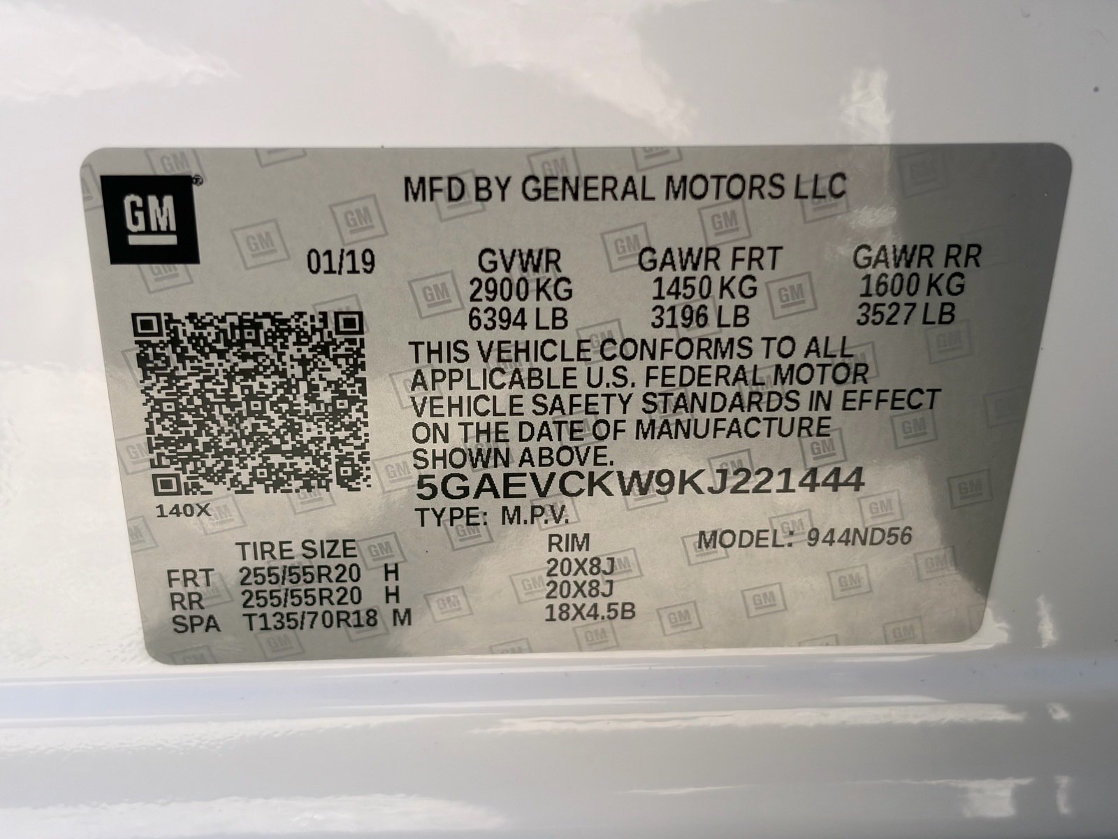 Used 2019 Buick Enclave Avenir w/ Trailering Package, 5000 lbs. AWD/4WD image 36