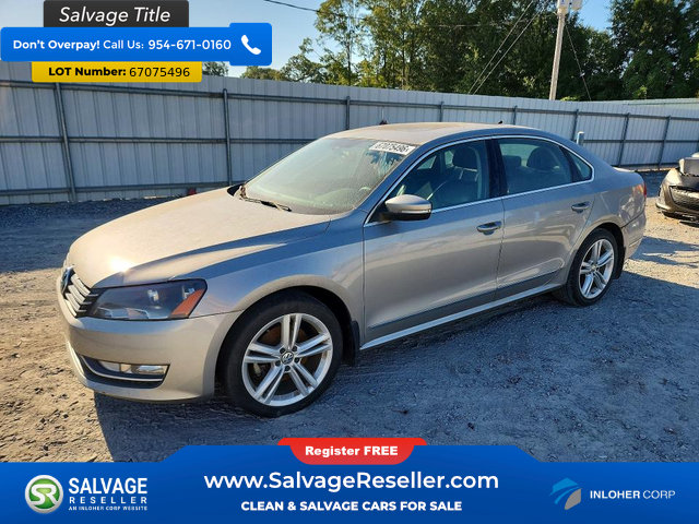 Used 2014 Volkswagen Passat TDI SEL Premium FWD image 1