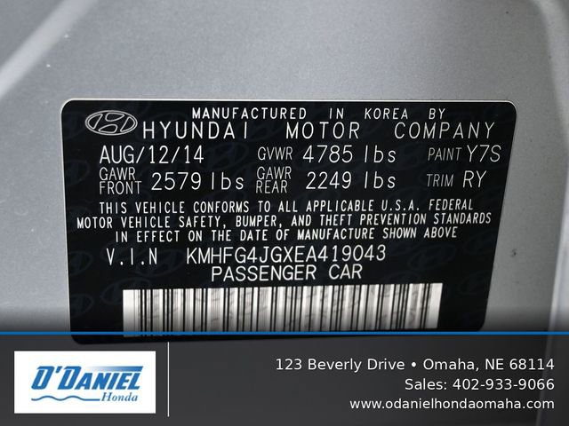 Used 2014 Hyundai Azera FWD image 43