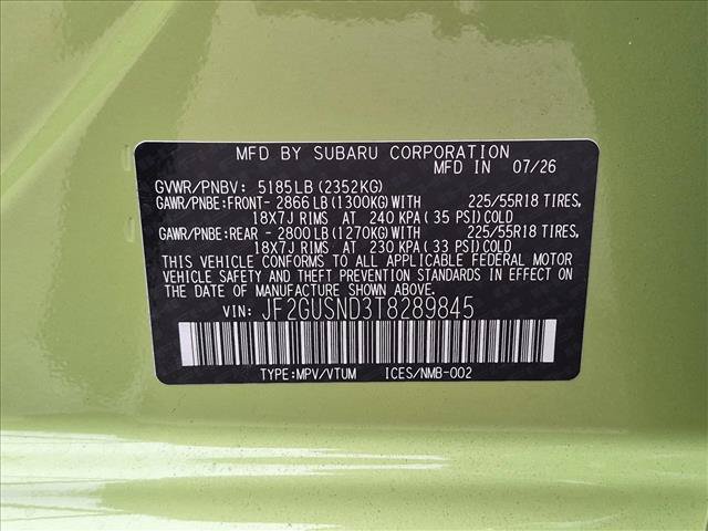 New 2026 Subaru Crosstrek 2.5i Limited AWD/4WD image 18