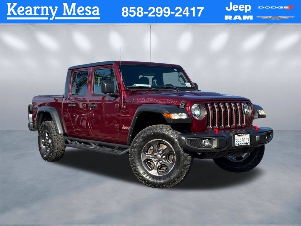 Used 2021 Jeep Gladiator Rubicon w/ Safety Group AWD/4WD image 1