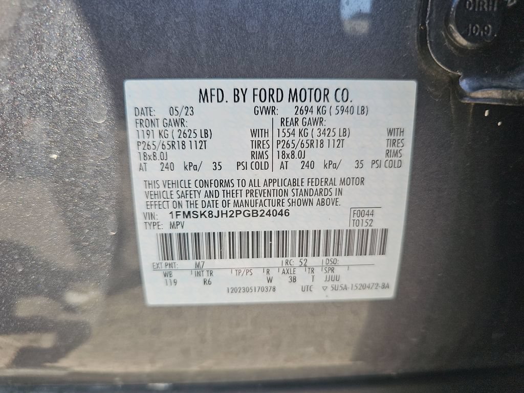 Certified 2023 Ford Explorer Timberline AWD/4WD image 35