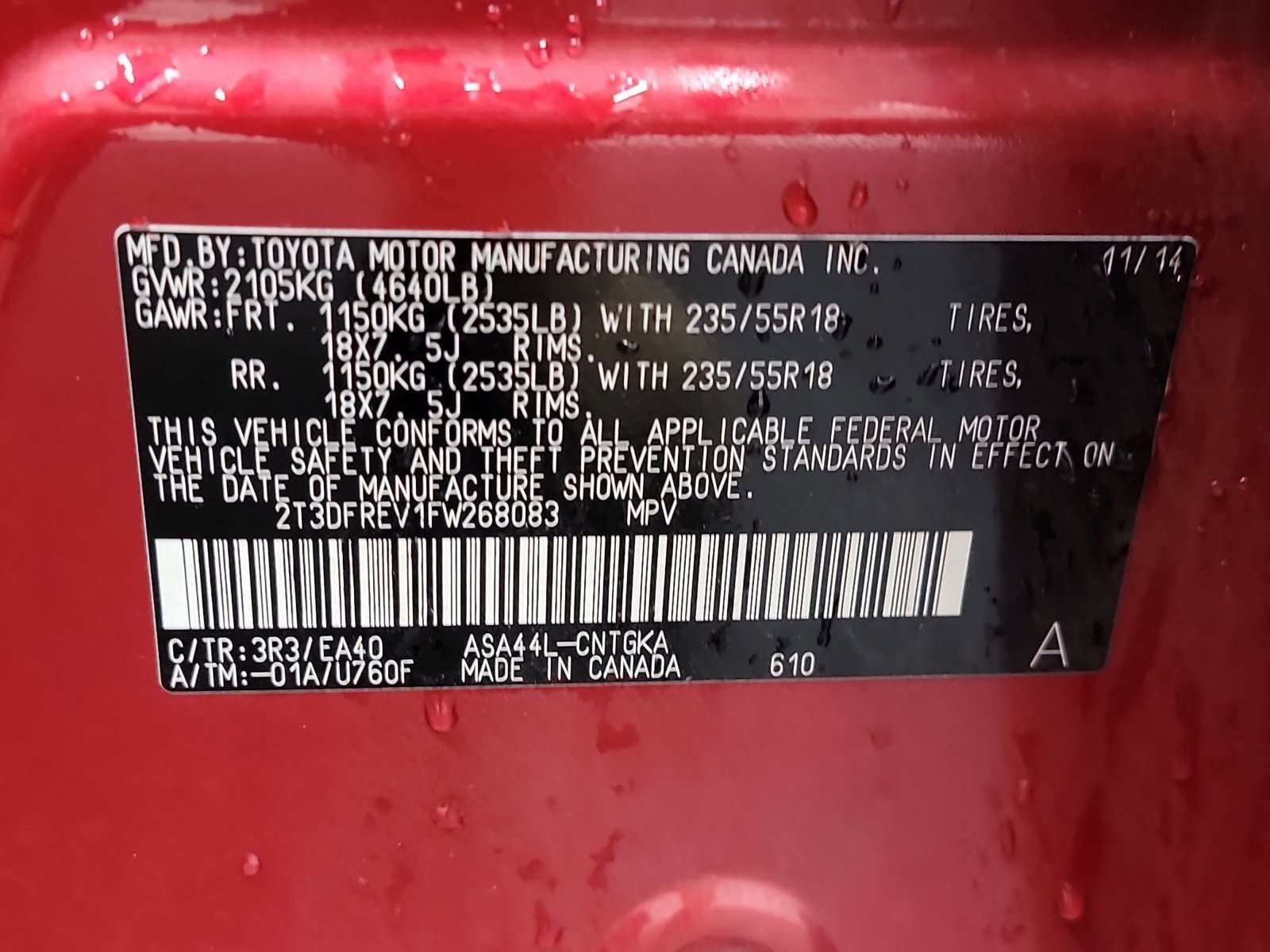 Used 2015 Toyota RAV4 Limited w/ Technology Package image 33