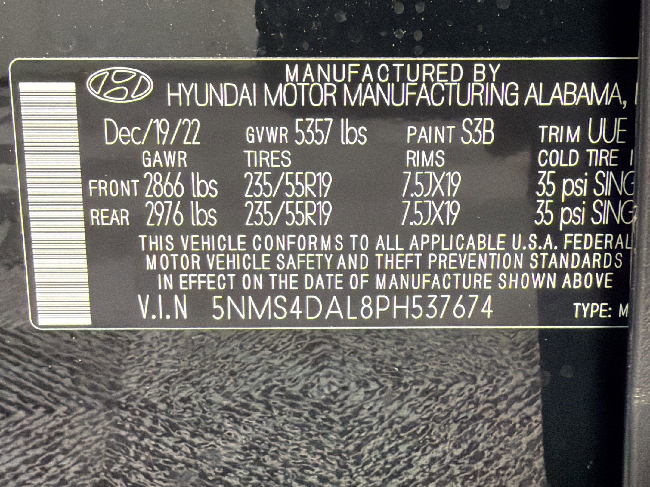 Used 2023 Hyundai Santa Fe Limited AWD/4WD image 17