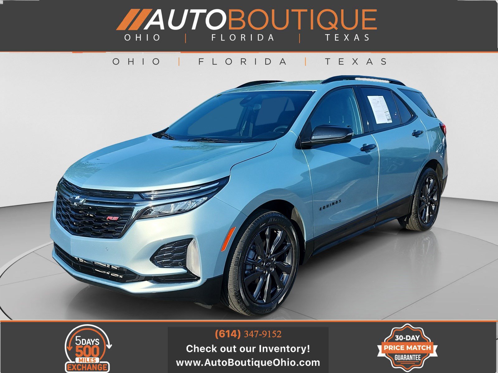 Used 2022 Chevrolet Equinox RS w/ Infotainment Package FWD image 1