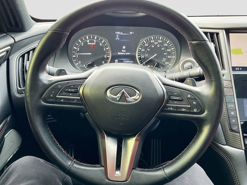 Used 2022 INFINITI Q60 Red Sport 400 w/ Cargo Package AWD/4WD image 11