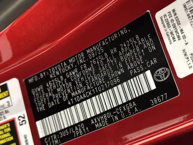 New 2026 Toyota Camry XLE FWD image 22