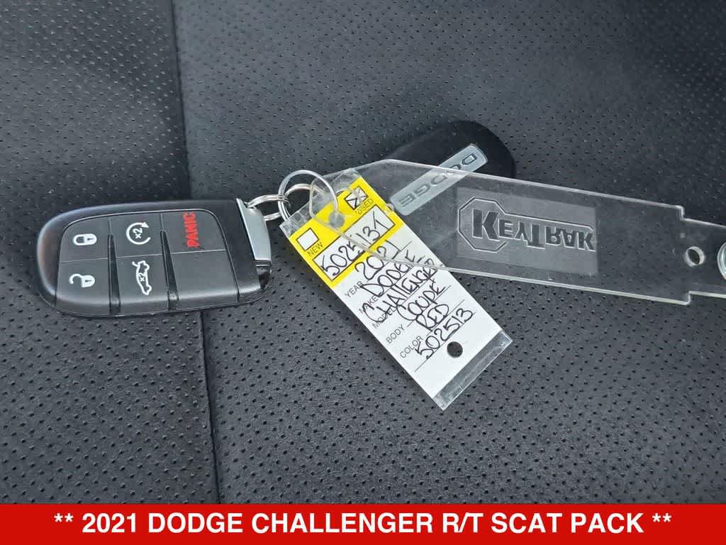 Used 2021 Dodge Challenger R/T Scat Pack w/ Plus Package RWD image 30