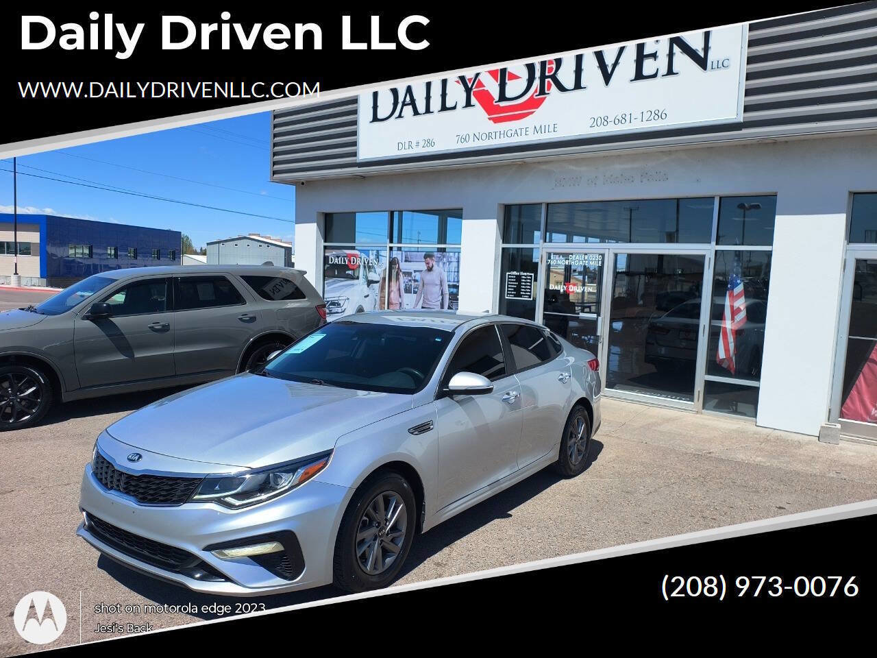 Used 2020 Kia Optima LX FWD image 1