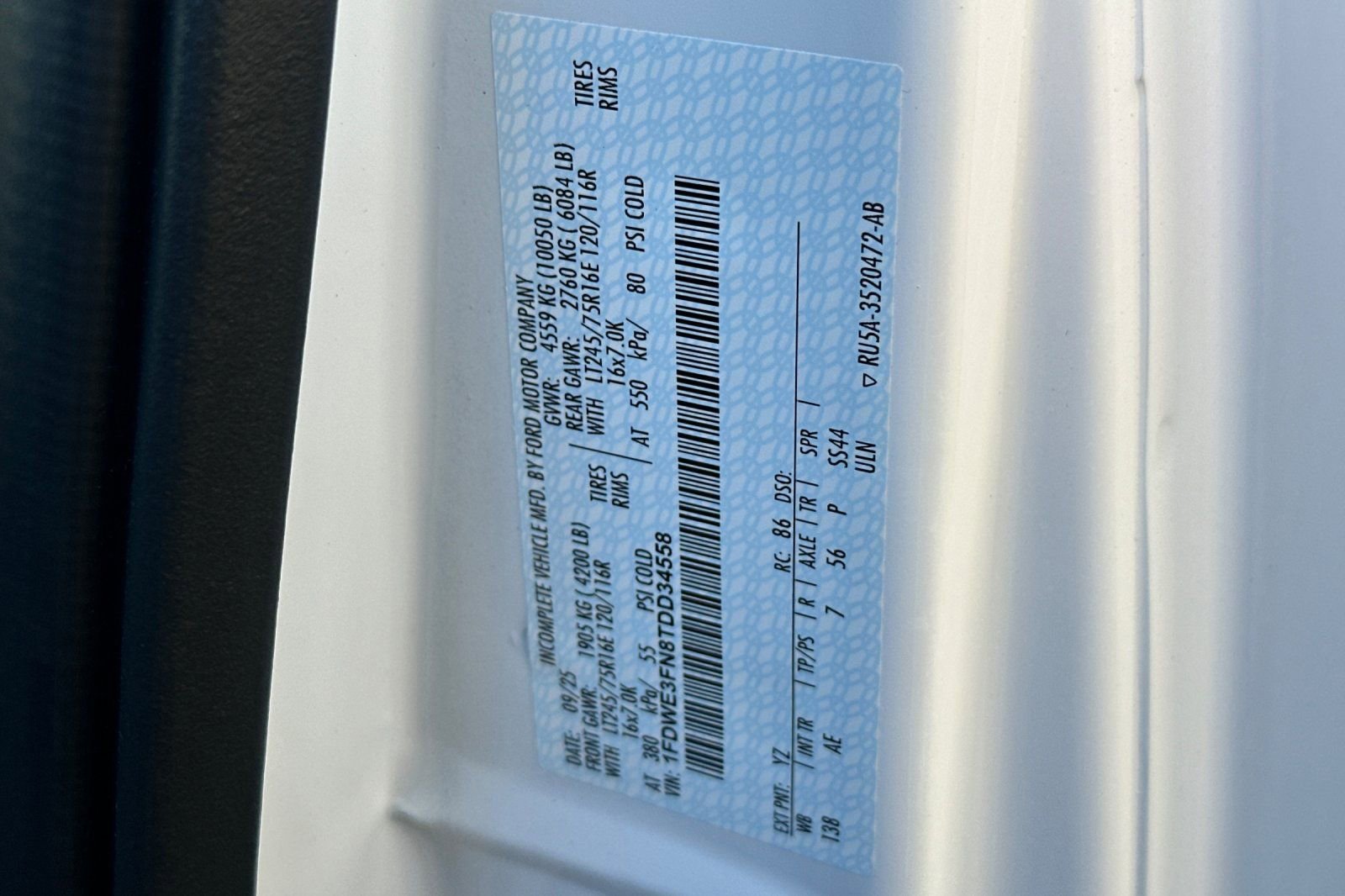 New 2026 Ford E-350 and Econoline 350 Super Duty w/ Power Equipment Group image 26