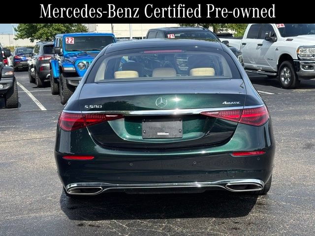 Certified 2022 Mercedes-Benz S 580 4MATIC Sedan w/ 3D Technology Package image 11