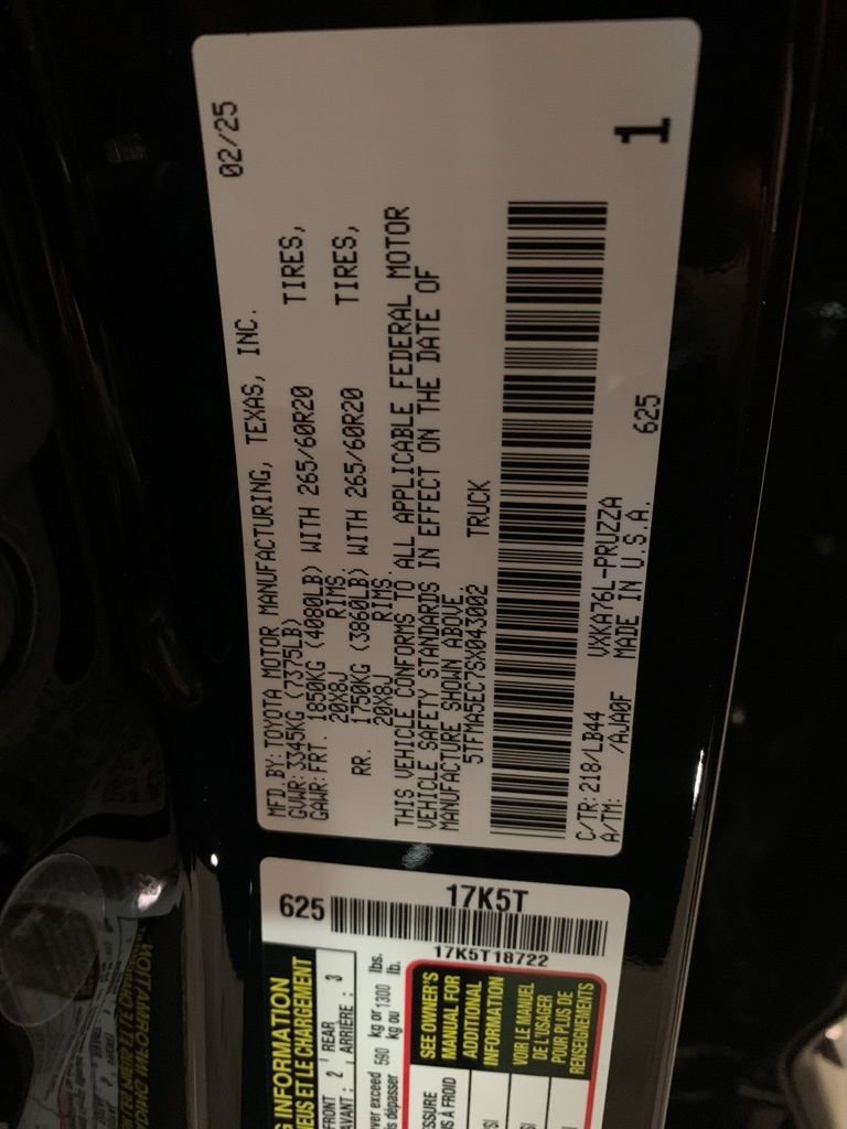 New 2025 Toyota Tundra 1794 Edition image 28