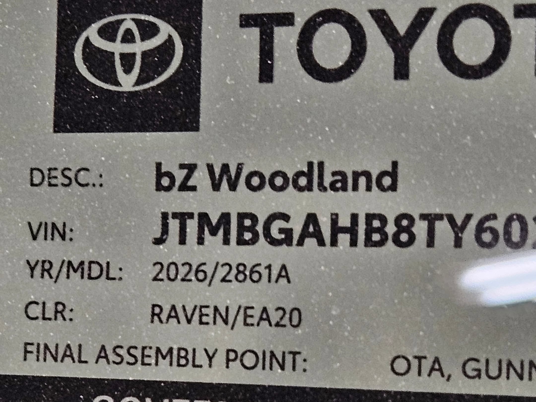New 2026 Toyota bZ Woodland AWD/4WD image 24
