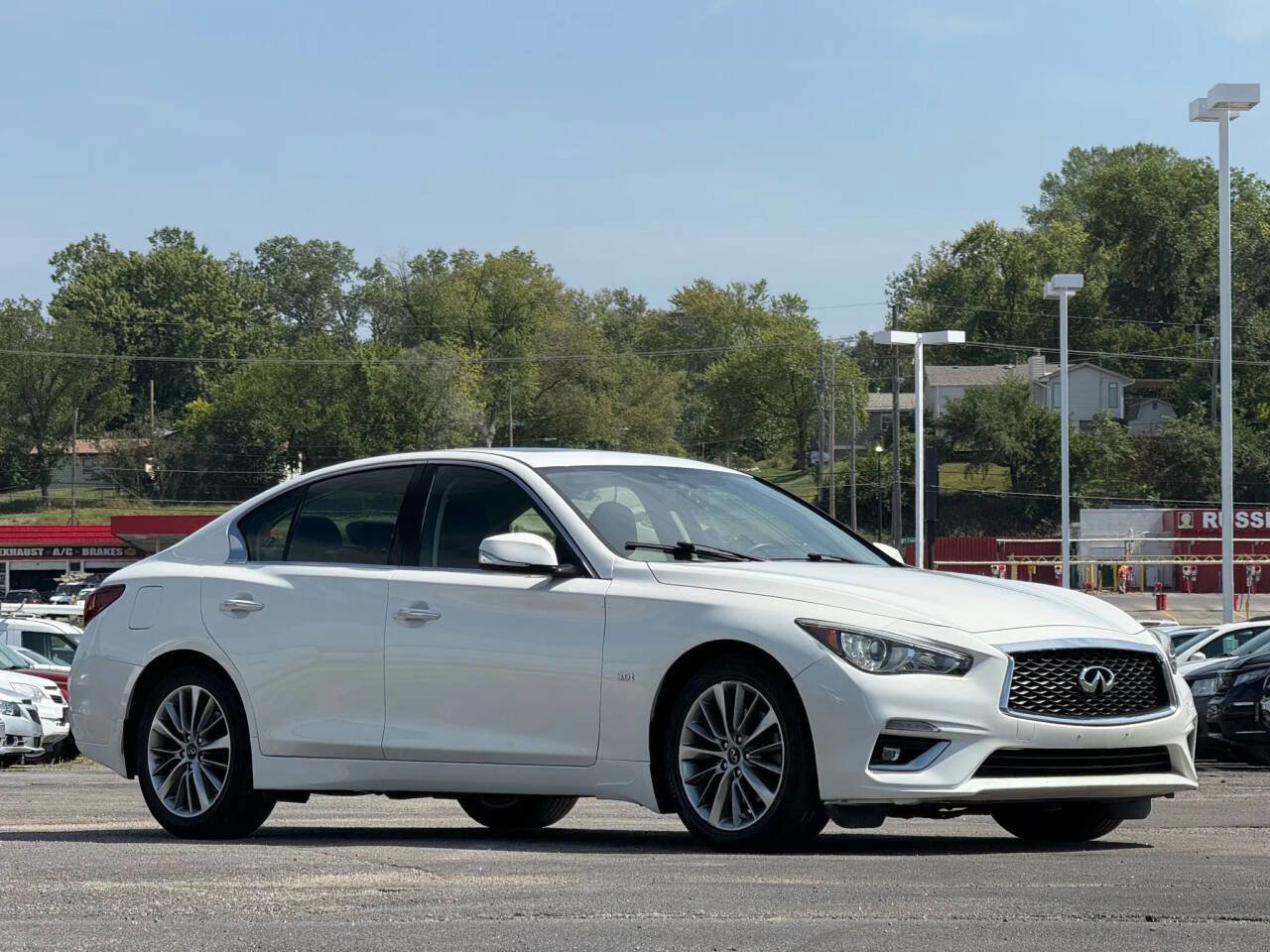 Used 2018 INFINITI Q50 Luxe w/ Essential Package (3.0T Luxe) image 1