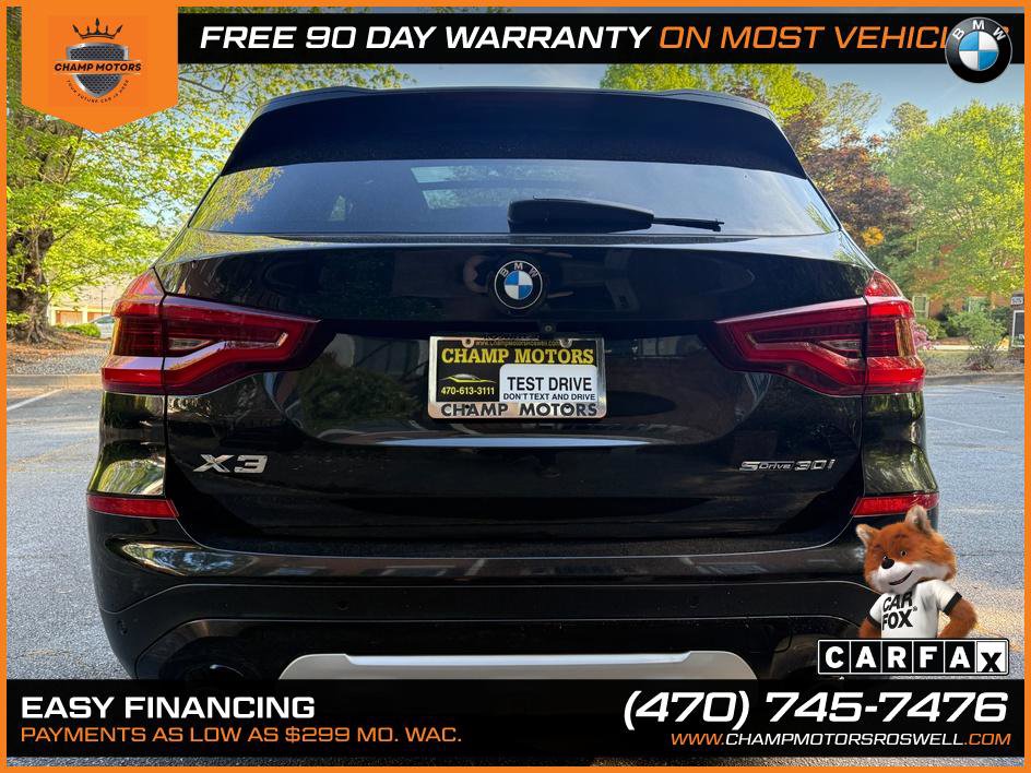 Used 2019 BMW X3 sDrive30i RWD image 9
