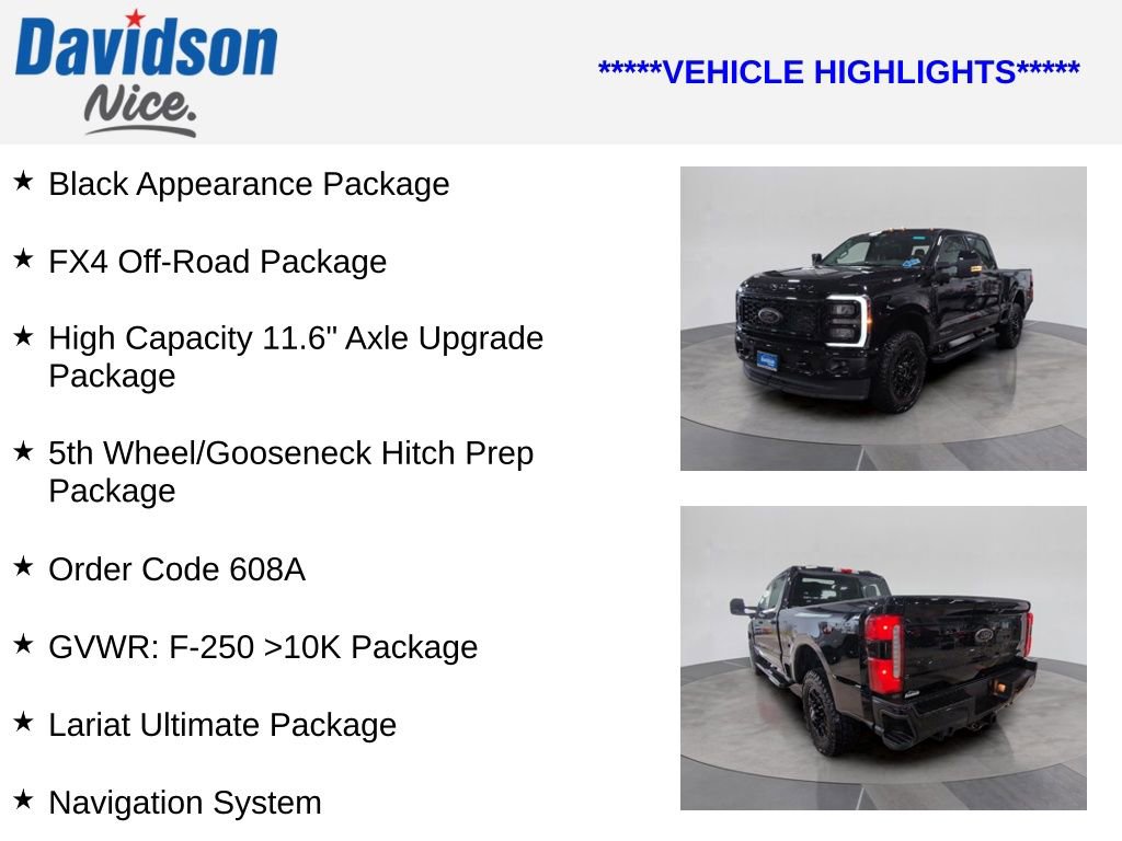 Used 2025 Ford F250 Lariat w/ Lariat Ultimate Package image 4