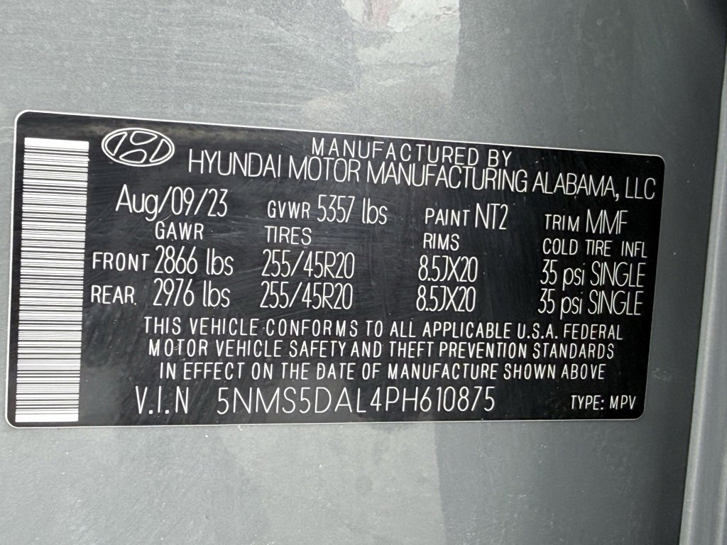 Used 2023 Hyundai Santa Fe Calligraphy image 34